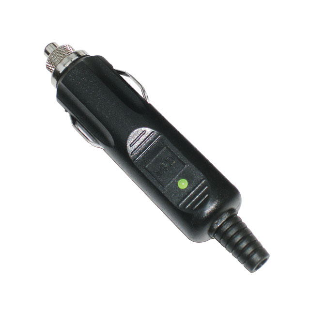 AUTO CBL ASSY W/PLG 12V 5A 10'