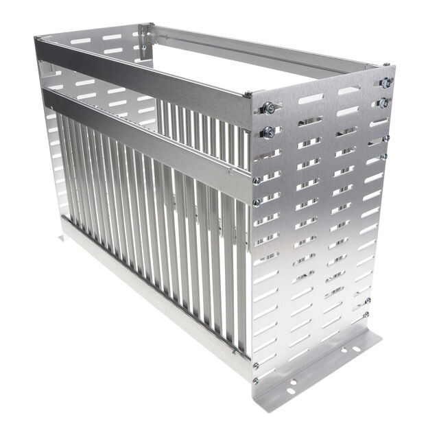 CARD RACK ALUM 12X19 SNAP-IN