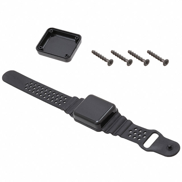 CASE PLAS BLK 1.740"L X 1.510"W