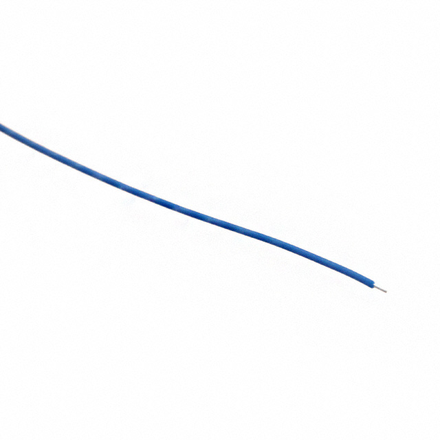 WIRE WW 30AWG PVDF BLUE 100'