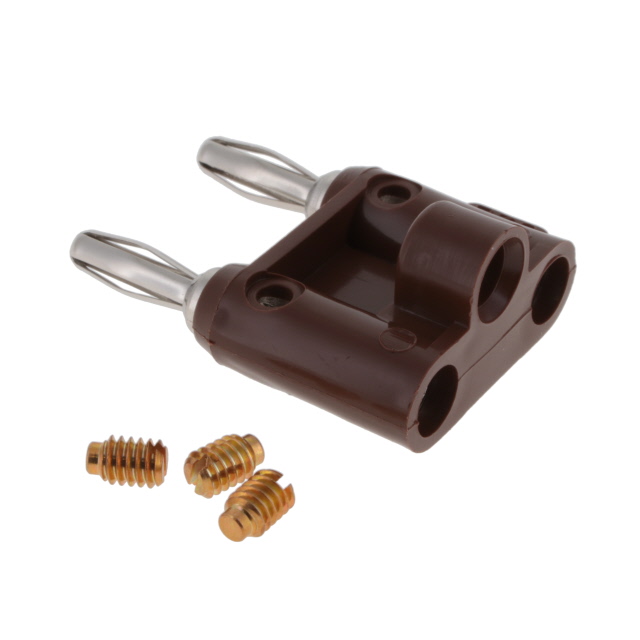 CONN DBL BAN PLUG STACK SLDRLESS