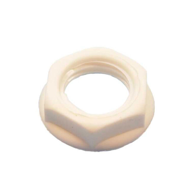 WHITE NUT FOR S2 JACK SOCKET