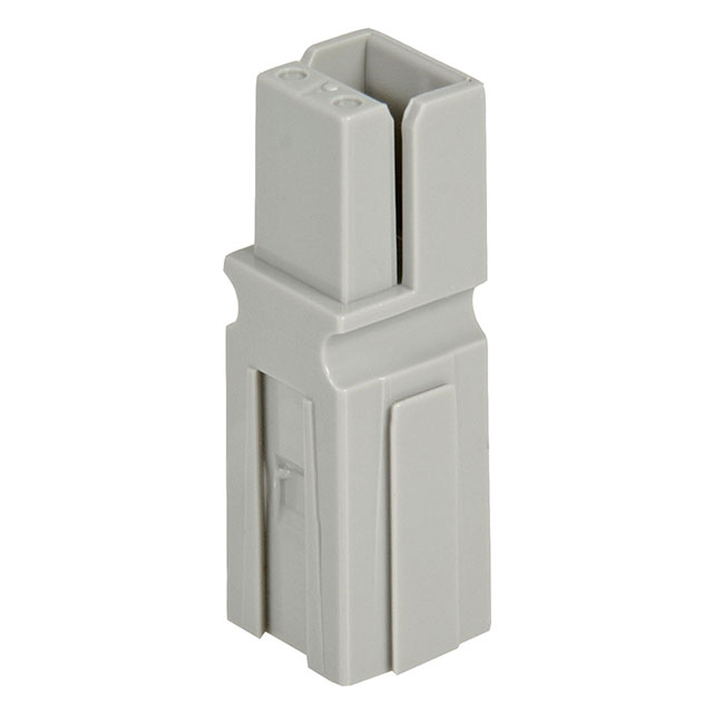 CONN HSG 1POS GRAY