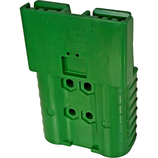 CONN HSG 2POS GREEN
