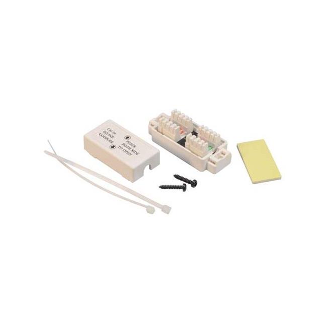 CONN WRG BLOCK 4PR SCREW HOLES