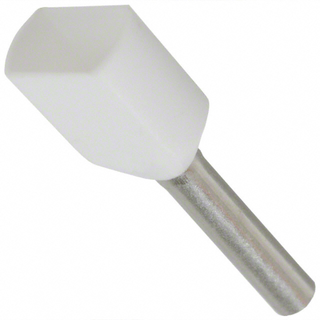 CONN FERRULE DIN TWO X 20AWG WHT