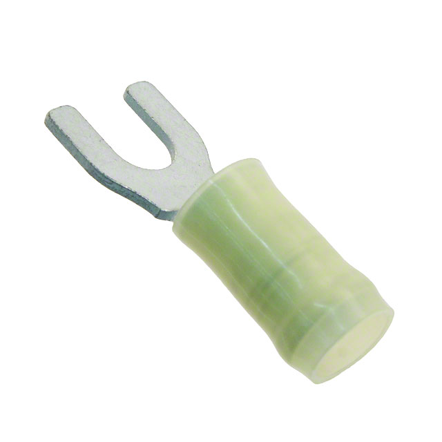 CONN SPADE TERM 10-12AWG #10 YEL