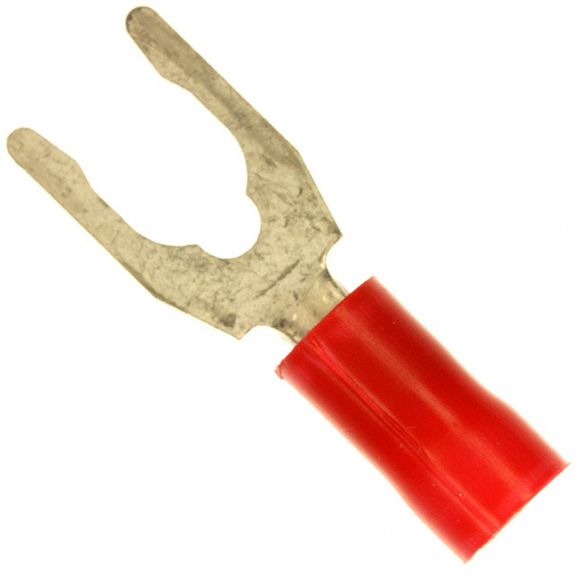 CONN SPADE TERM 16-22AWG #10 RED