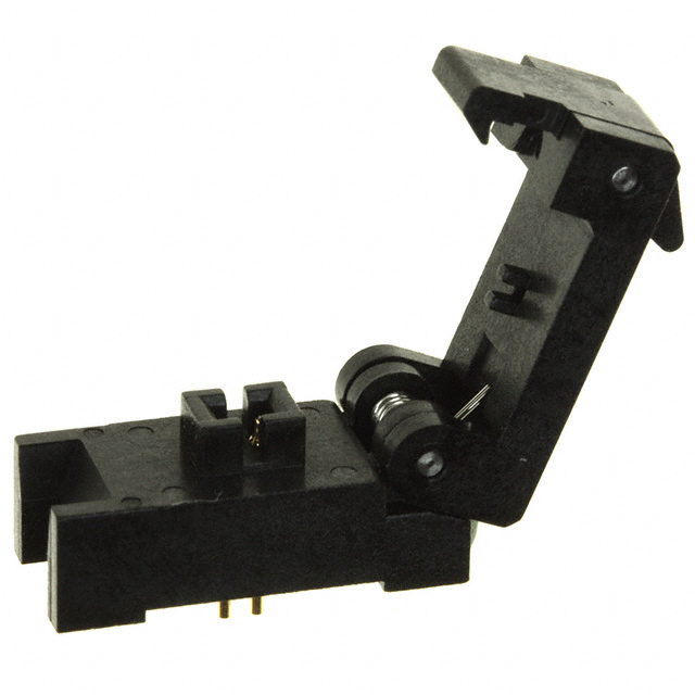 SOCKET 2PAD 2.0X1.2 CRYSTAL