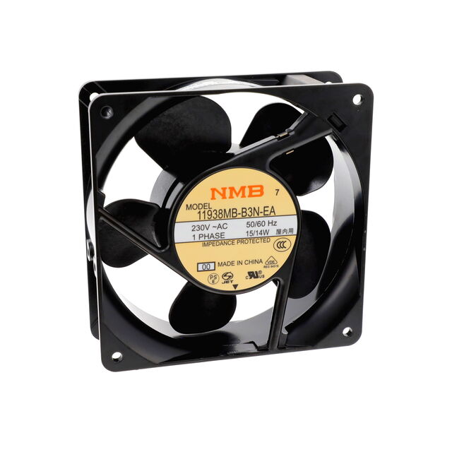 FAN 119MM X 38MM 230VAC TERMINAL