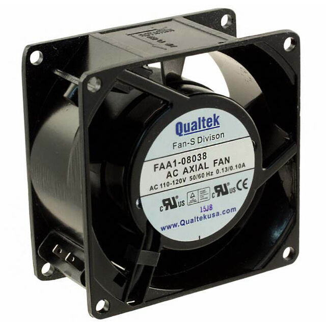 FAN AXIAL 80X38MM 115VAC TERM