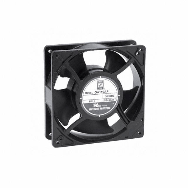 FAN AXIAL 127X38.5MM 115VAC TERM