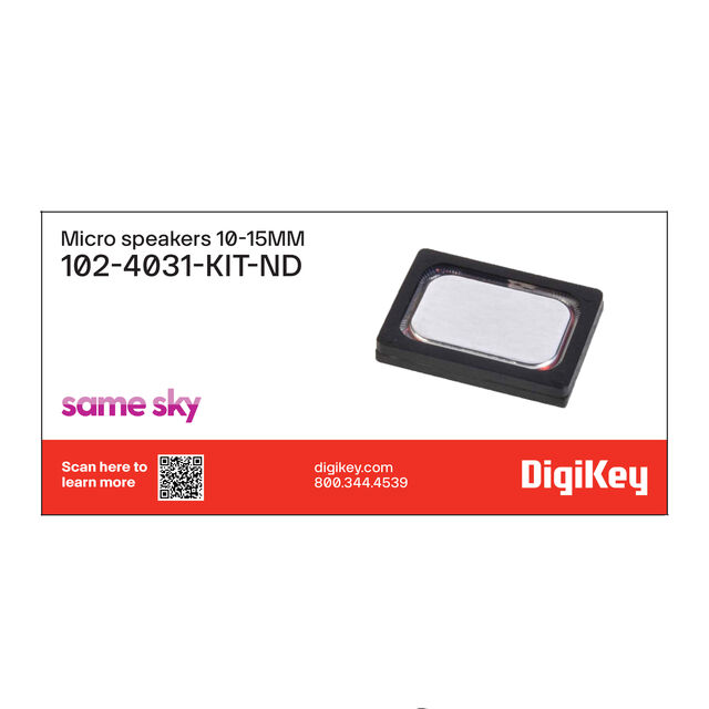 MICRO SPEAKERS 10-15MM