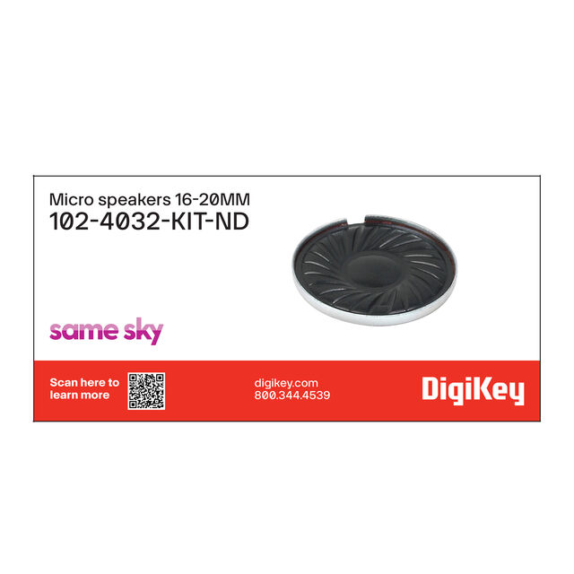 MICRO SPEAKERS 16-20MM