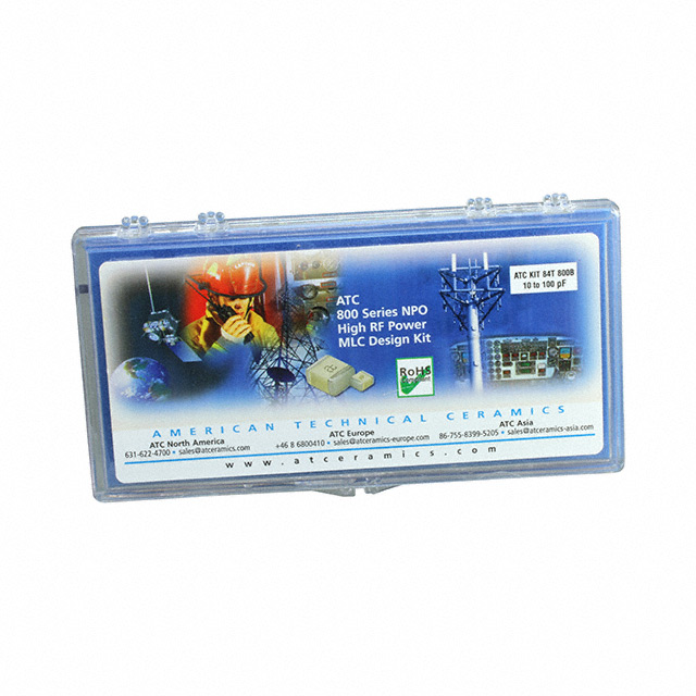 CAP KIT CERAMIC 10PF-100PF 240PC