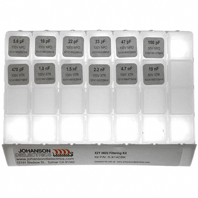 CAP KIT CER 1PF-10000PF 700PCS