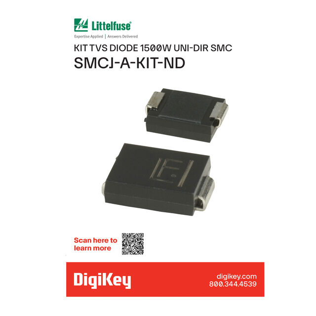 KIT TVS DIODE 1500W UNI-DIR SMC