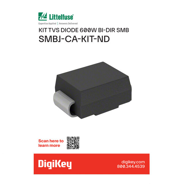 KIT TVS DIODE 600W BI-DIR SMB