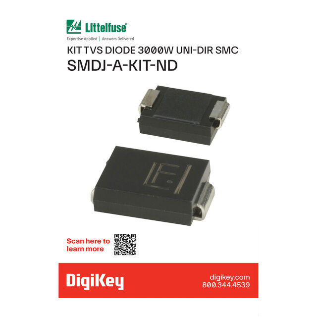 KIT TVS DIODE 3000W UNI-DIR SMC