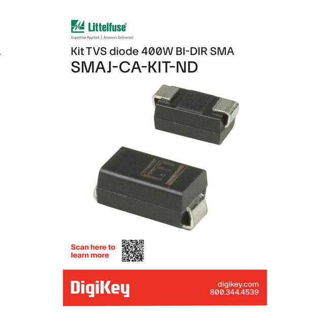 KIT TVS DIODE 400W BI-DIR SMA