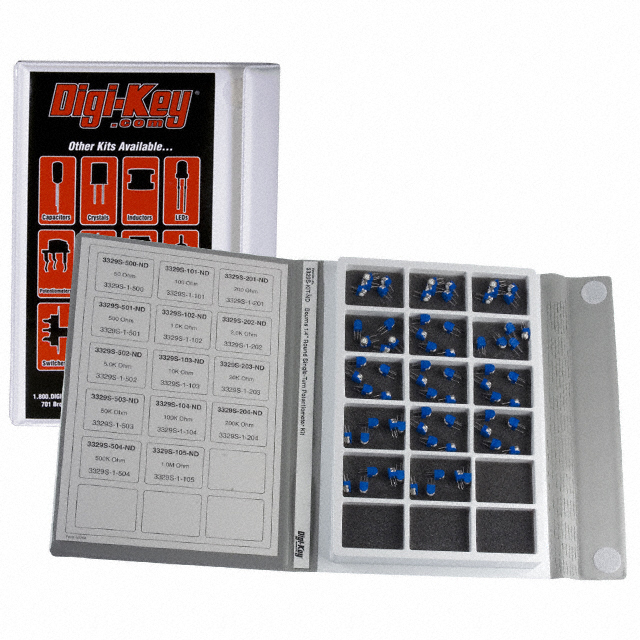 KIT POT TRIMMER 50-1M OHM 70PCS