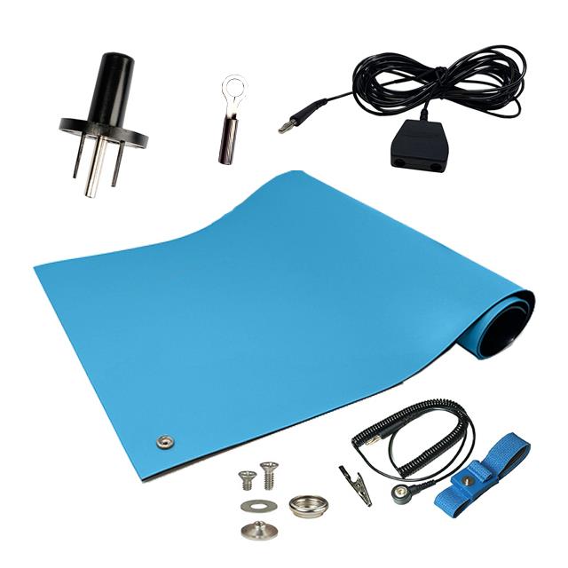 24"X48"X0.08", LIGHT BLUE, 2 LAY