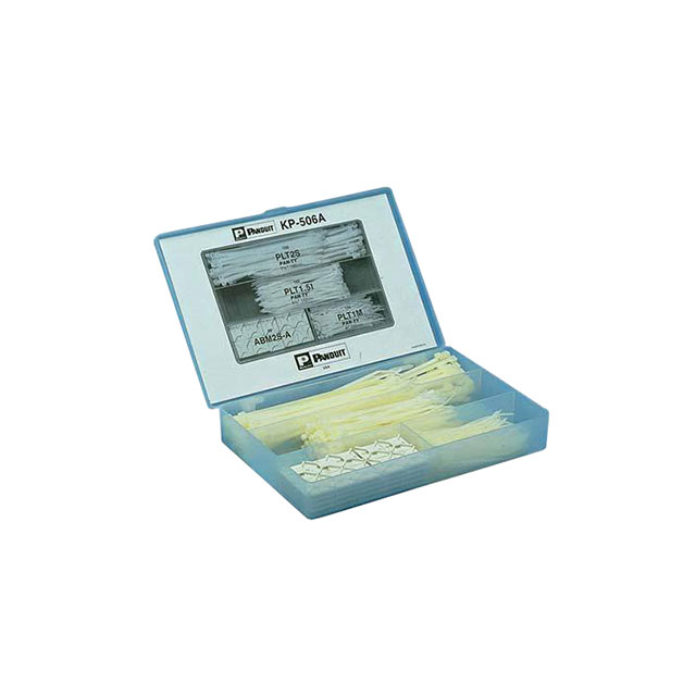 BOX CABLE TIE PLASTIC NAT