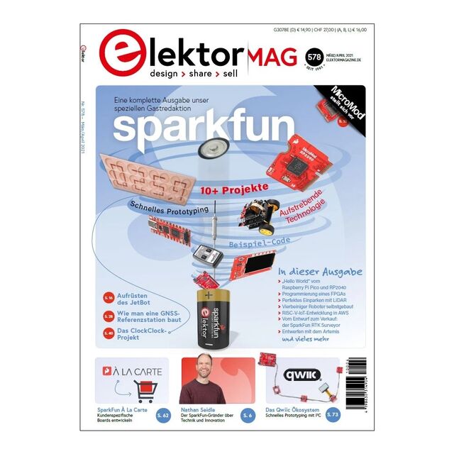 ELEKTOR  ZEITSCHRIFT - MRZ/APRIL