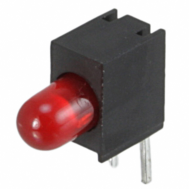LED CBI 3.4MM RED DIFF RA