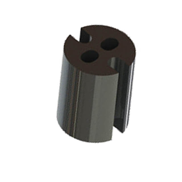LED HOLDER T1 3/4 PVC BLACK