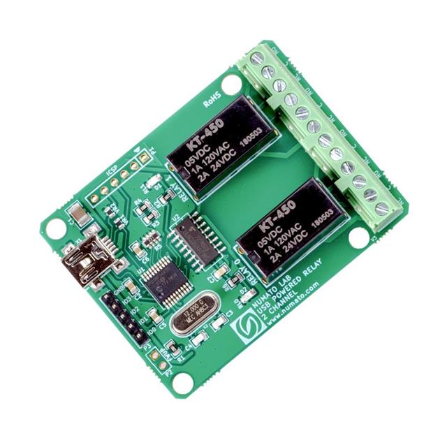 2 Ch USB Powered Relay