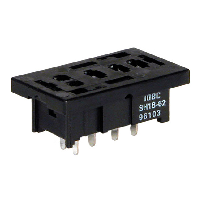RELAY SOCKET 5 POS THROUGH HOLE