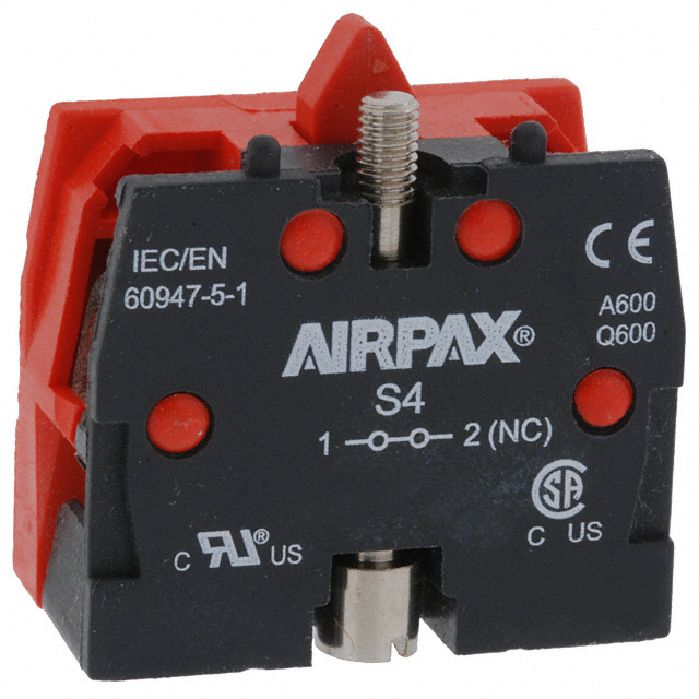 CONTACT BLOCK SPST-NC 10A 600V