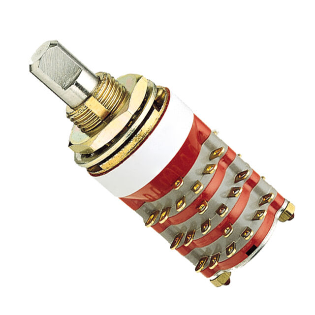 SWITCH ROTARY 6POS 250MA 115V