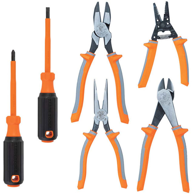 1000 V INSULATED TOOL SET 6 PC