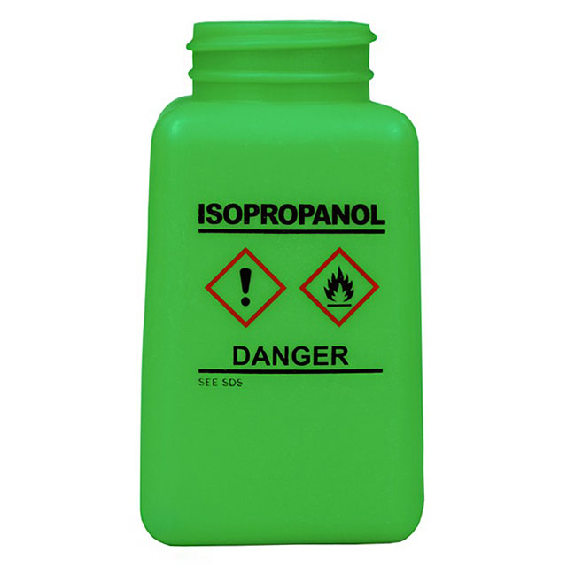 BTTL ONLY GRN HDPE 6OZ ESD SAFE