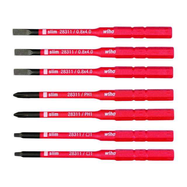 HEX KEY T-HANDLE 4MM 7PC SET