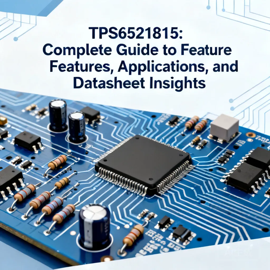 TPS6521815: Complete Guide to Features, Applications, and Datasheet Insights