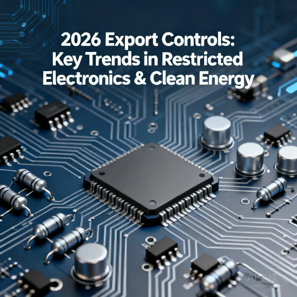 2026 Export Controls: Key Trends in Restricted Electronics & Clean Energy