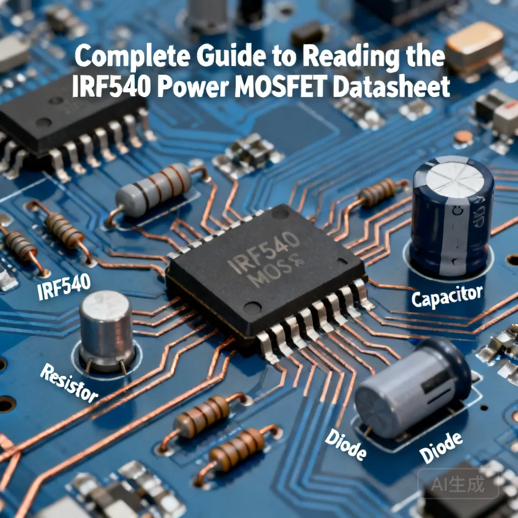 Complete Guide to Reading the IRF540 Power MOSFET Datasheet
