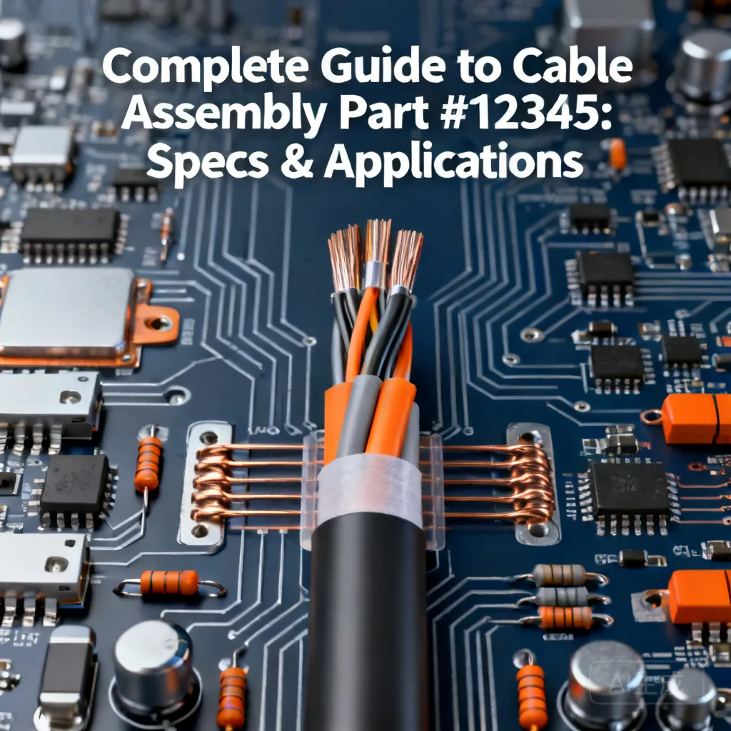 Complete Guide to Cable Assembly Part #12345: Specs & Applications