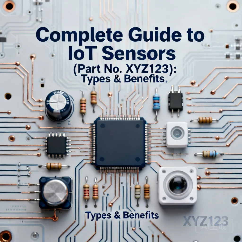 Complete Guide to IoT Sensors (Part No. XYZ123): Types & Benefits