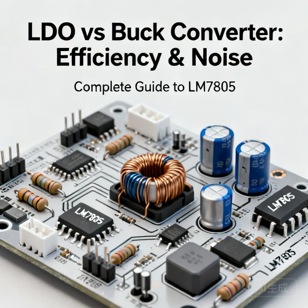 LDO vs Buck Converter: Efficiency & Noise - Complete Guide to LM7805