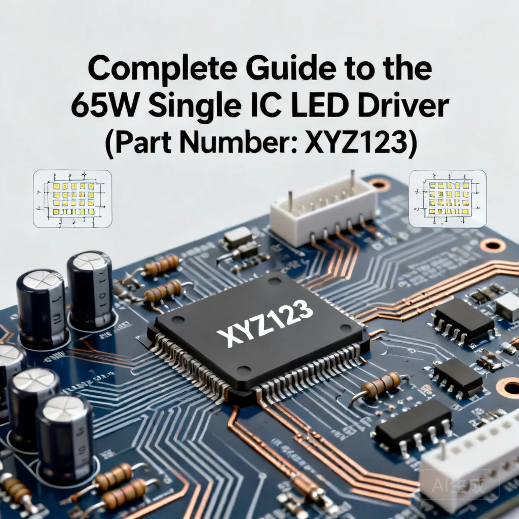 Complete Guide to the 65W Single IC LED Driver (Part Number: XYZ123)