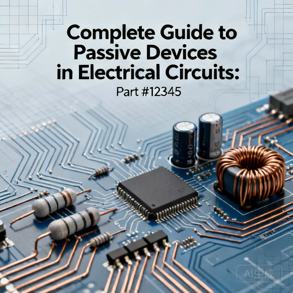 Complete Guide to Passive Devices in Electrical Circuits: Part #12345