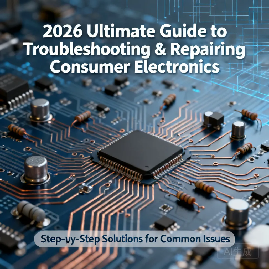2026 Ultimate Guide to Troubleshooting & Repairing Consumer Electronics