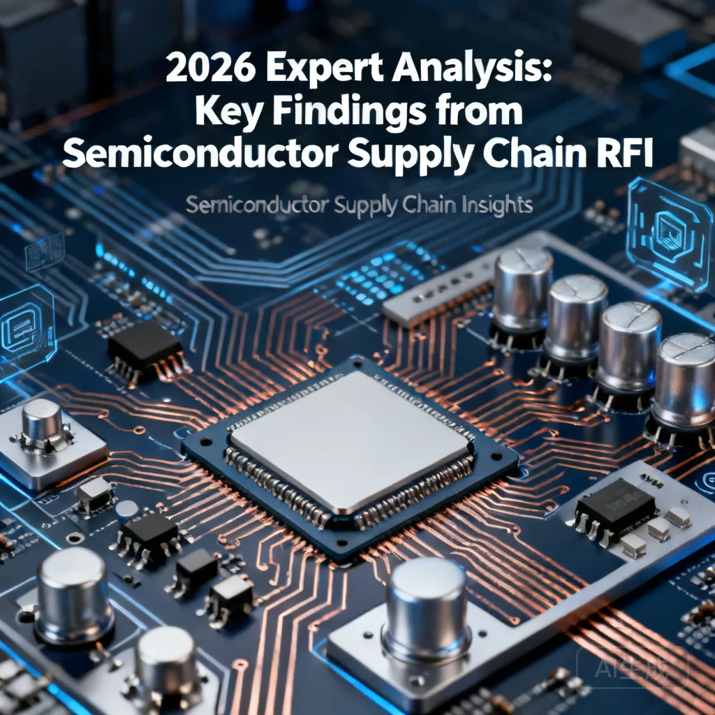 2026 Expert Analysis: Key Findings from Semiconductor Supply Chain RFI