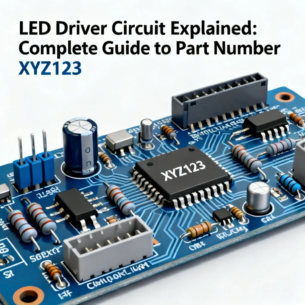 LED Driver Circuit Explained: Complete Guide to Part Number XYZ123