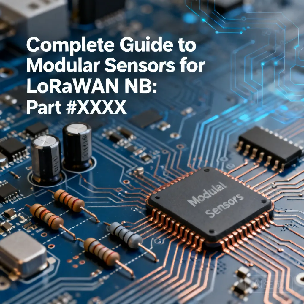 Complete Guide to Modular Sensors for LoRaWAN NB: Part #XXXX