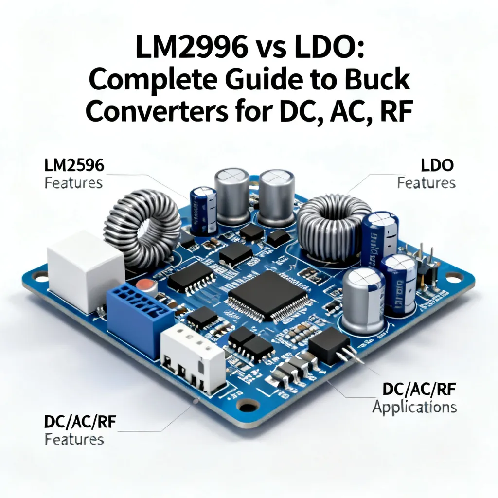 LM2596 vs LDO: Complete Guide to Buck Converters for DC, AC, RF